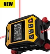 SG SURGOAL 3-in-1 Multi Surface Laser Level with Magnetic Base - Digital Angle Gauge, Laser Dista...