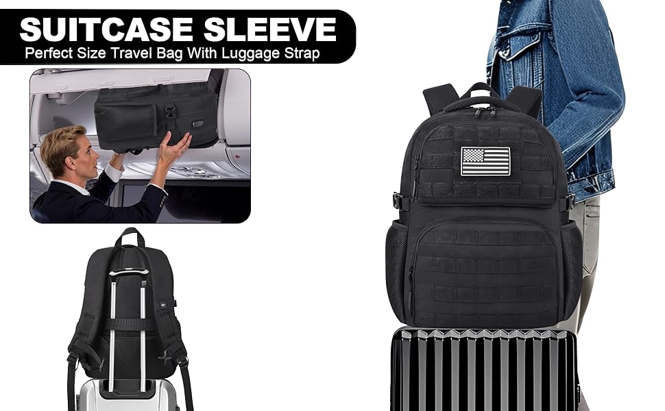 tactical travel backpack