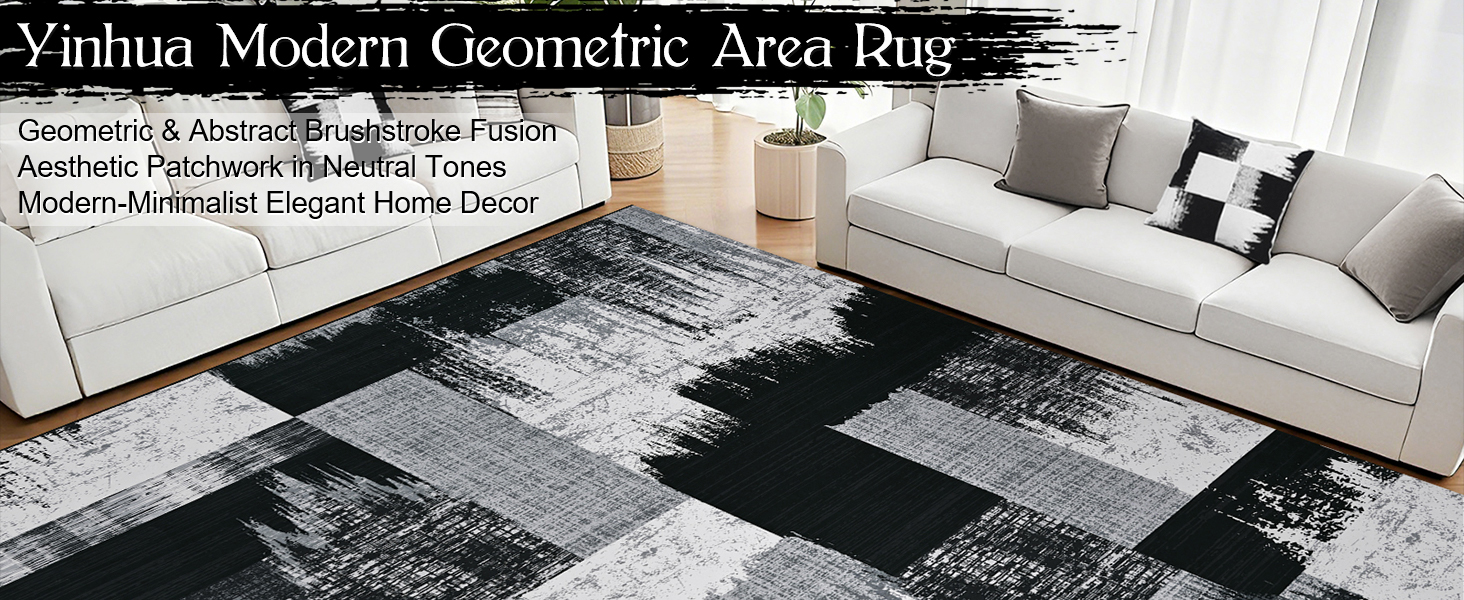geometric 5x8 area rug