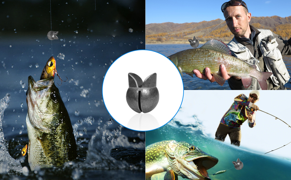 Fishing sinkers bring joy to your fishing experience.