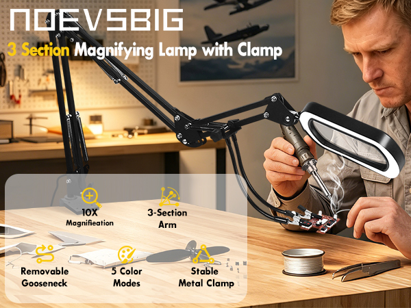magnifying lamp
