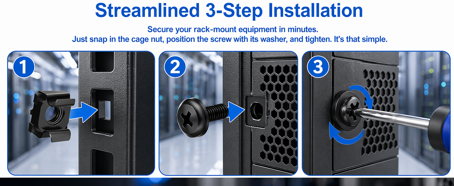 Server Rack Screws