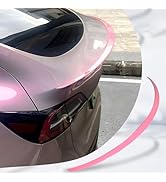 YJMOTOR Fit for Tesla Model 3 Spoiler, Original Rear Spoiler Wing 2017-2023 2024 Tesla Model 3 Re...