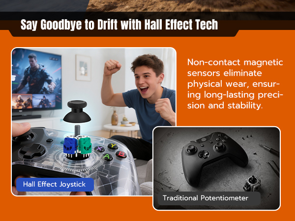 Say Goodbye to Drift with Hall Effect Tech