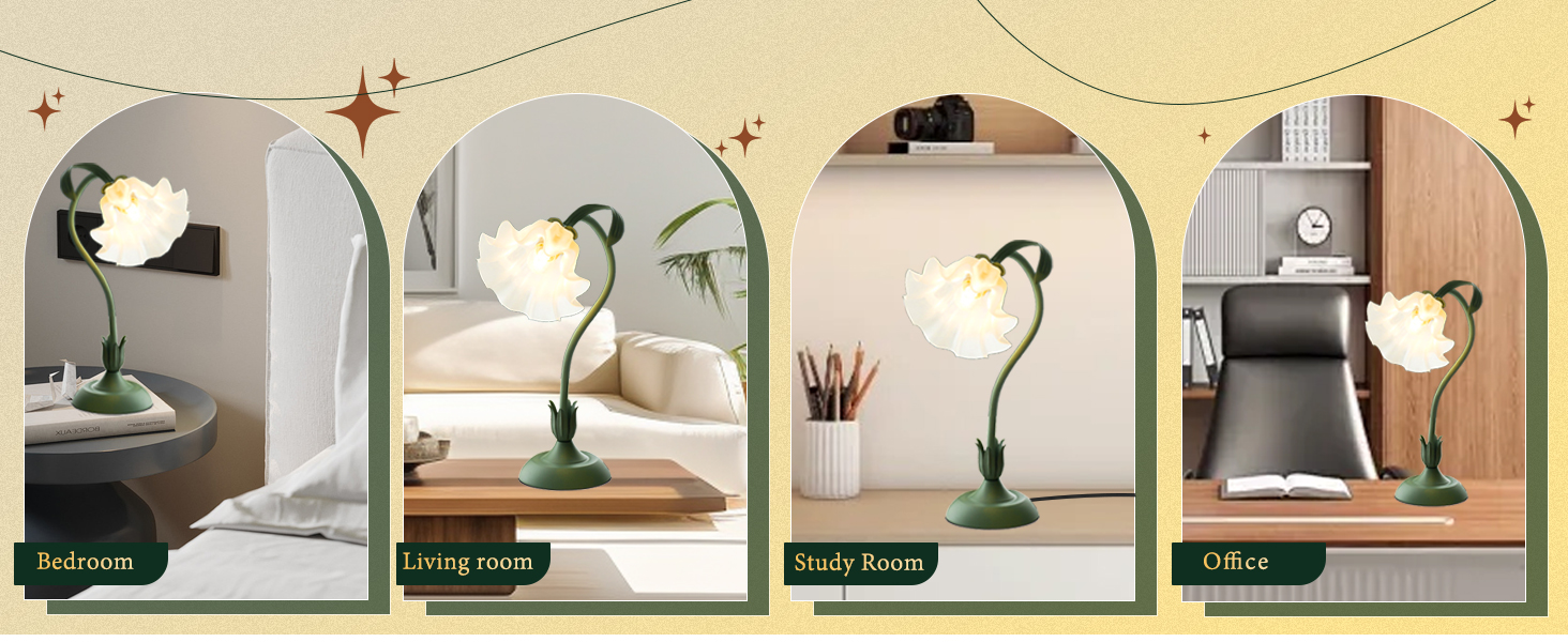 flower desk lamp