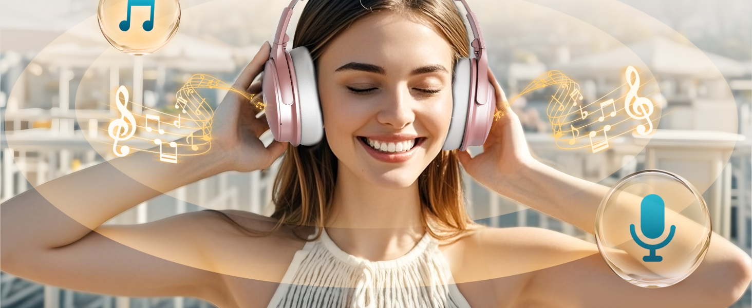 Over Ear Bluetooth Headphones