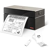 ORGBRO USB Shipping Label Printer, 4x6 Thermal Label Printer for Small Business, High Speed Stick...