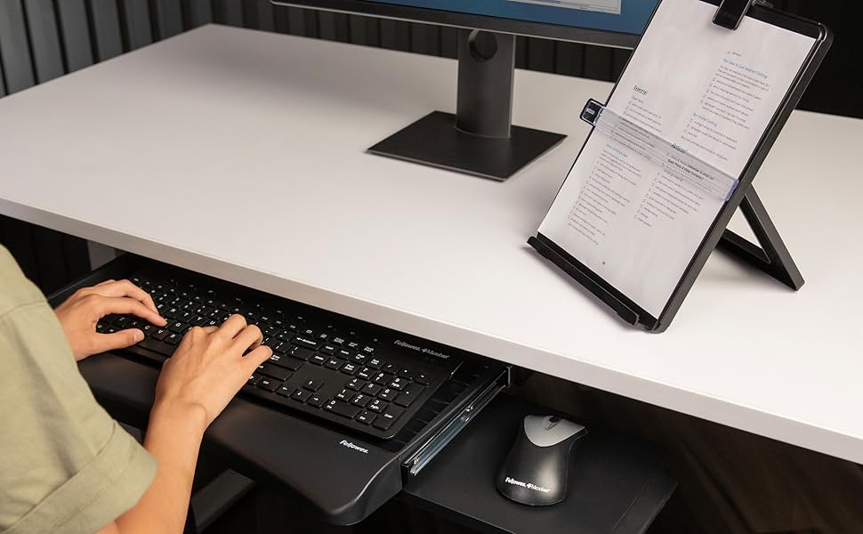 underdesk, keyboard, keyboard tray, keyboard drawer,