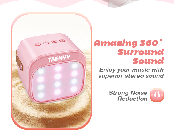 Mini Karaoke Machine for Kids