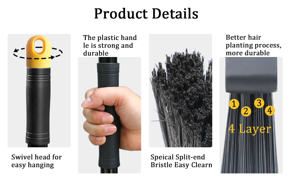 courtyard broom;sweep dust;floor heavy duty;yard broom;street broom;warehouse broom;sweep brooms;