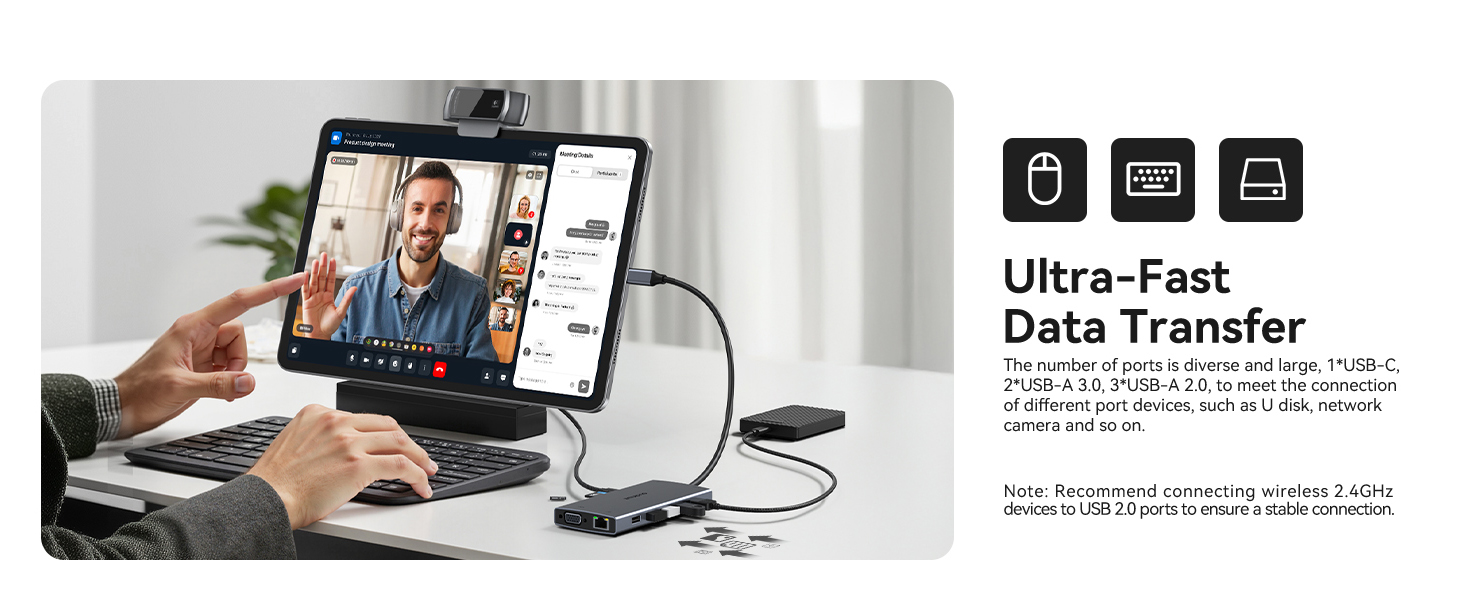 15 in 1 Triple Display usb c docking station dual monitor dual hdmi docking station triple monitor