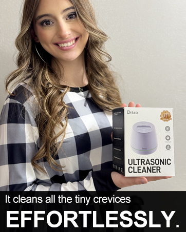 dental pod ultrasonic cleaner for retainers