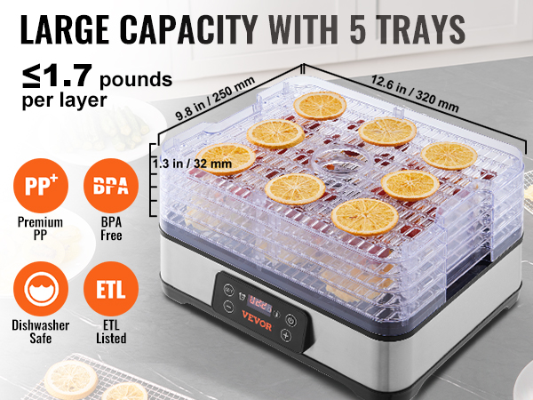 commercial food dehydrator