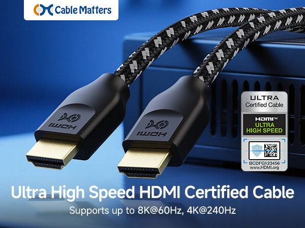 48Gbps 8K HDMI cable