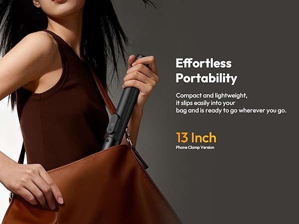 ulanzi portable tripod iphone selfie stick iphone stand for video recording cell phone tripod