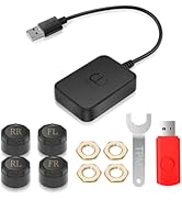 Avutrel Tire Pressure Monitoring System (TPMS) rv Accessories for RV/Trailer Real-Time Pressure &amp;...