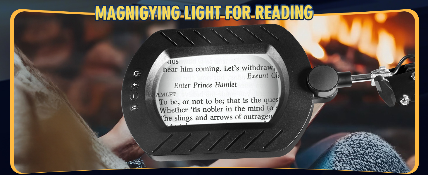 magnifying light