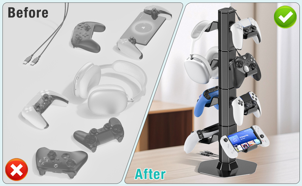 controller headphone stand