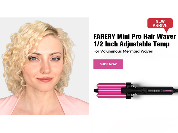 farery hair crimper for women beach waves
