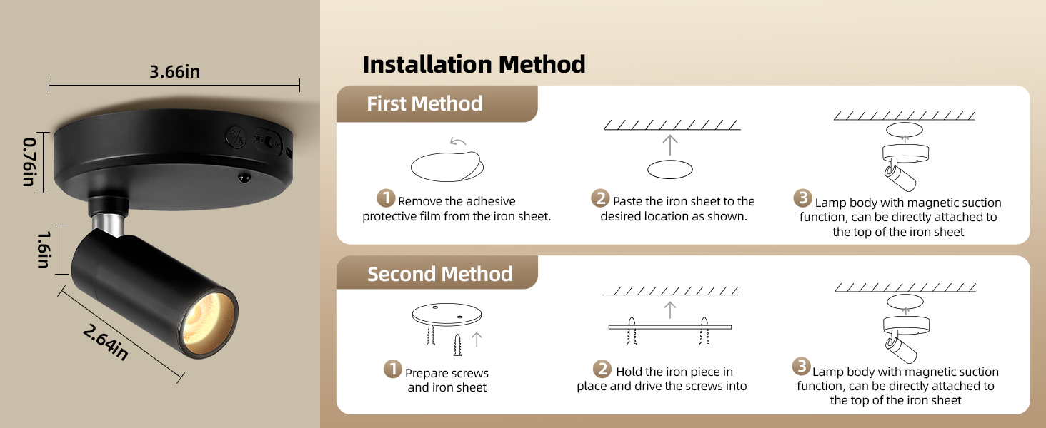 Battery Powered Spot lights