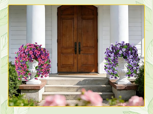 Artificial Flowers for Outdoor