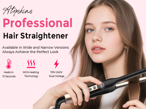 Atopskins Professional Hair Straightener