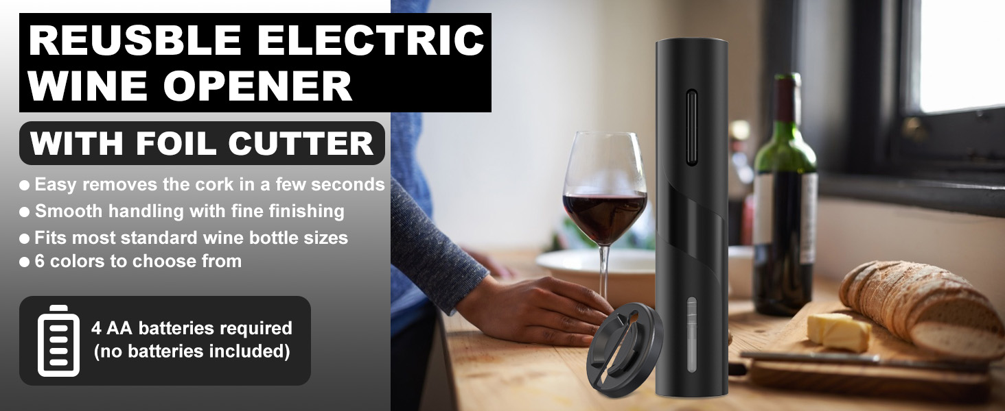 wine opener black