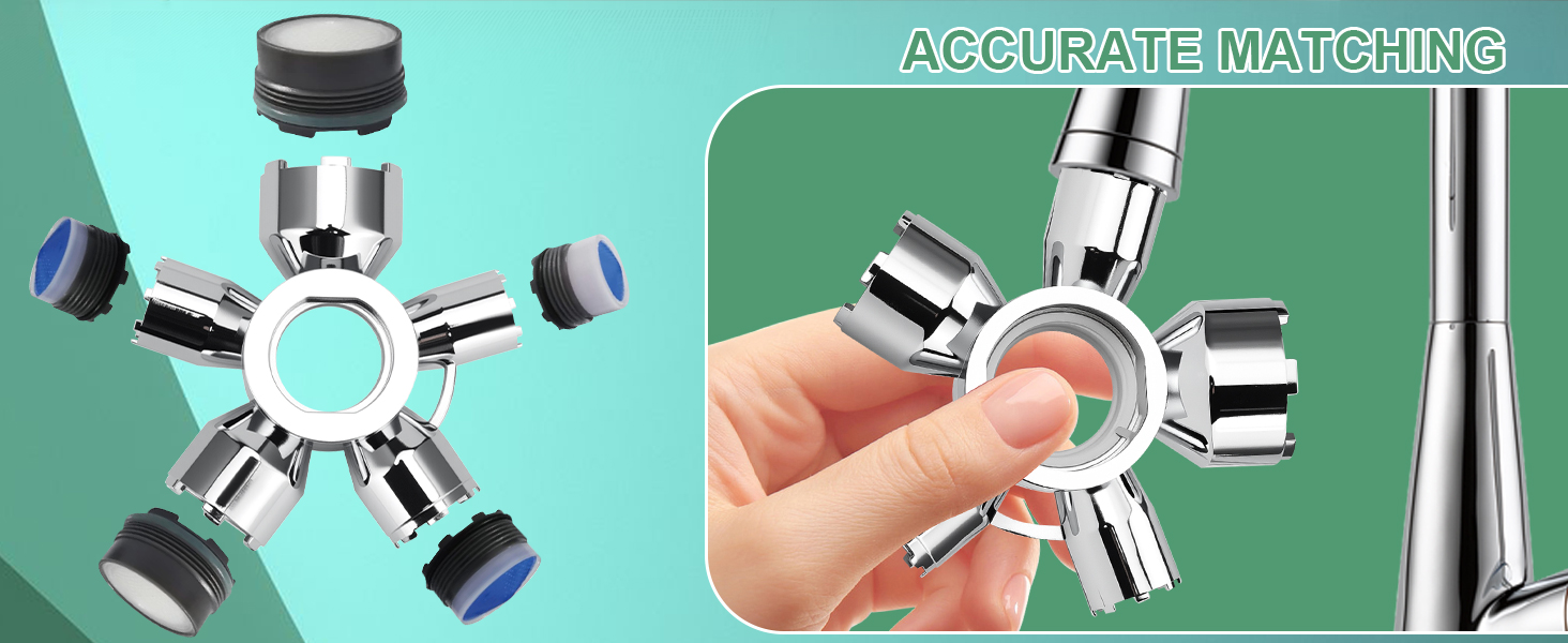 10-in-1 Faucet Aerator Tool