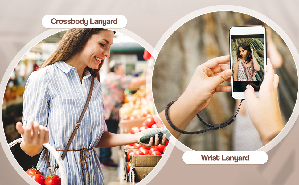 phone lanyard chain strap crossbody for iphone 15 14 13 phone sling phone charms