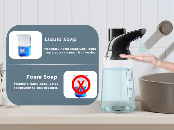automatic soap dispenser for bathroom
