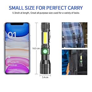 small led flashlight