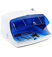 Large Capacity Tool Care Cabinet for Salon &amp; Home Use - Professional-Grade Organizer for Manicure...