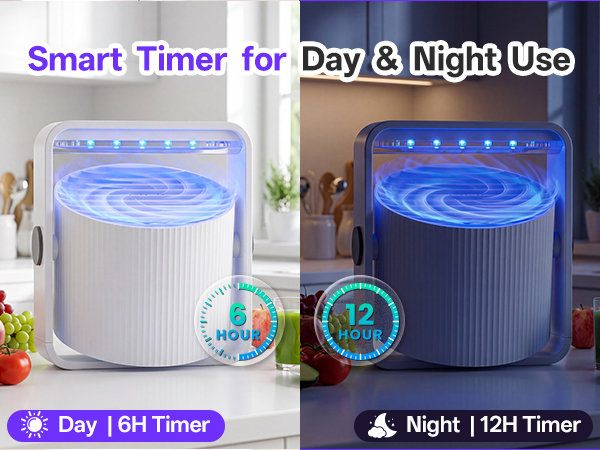 mosquito fly trap for smart timer