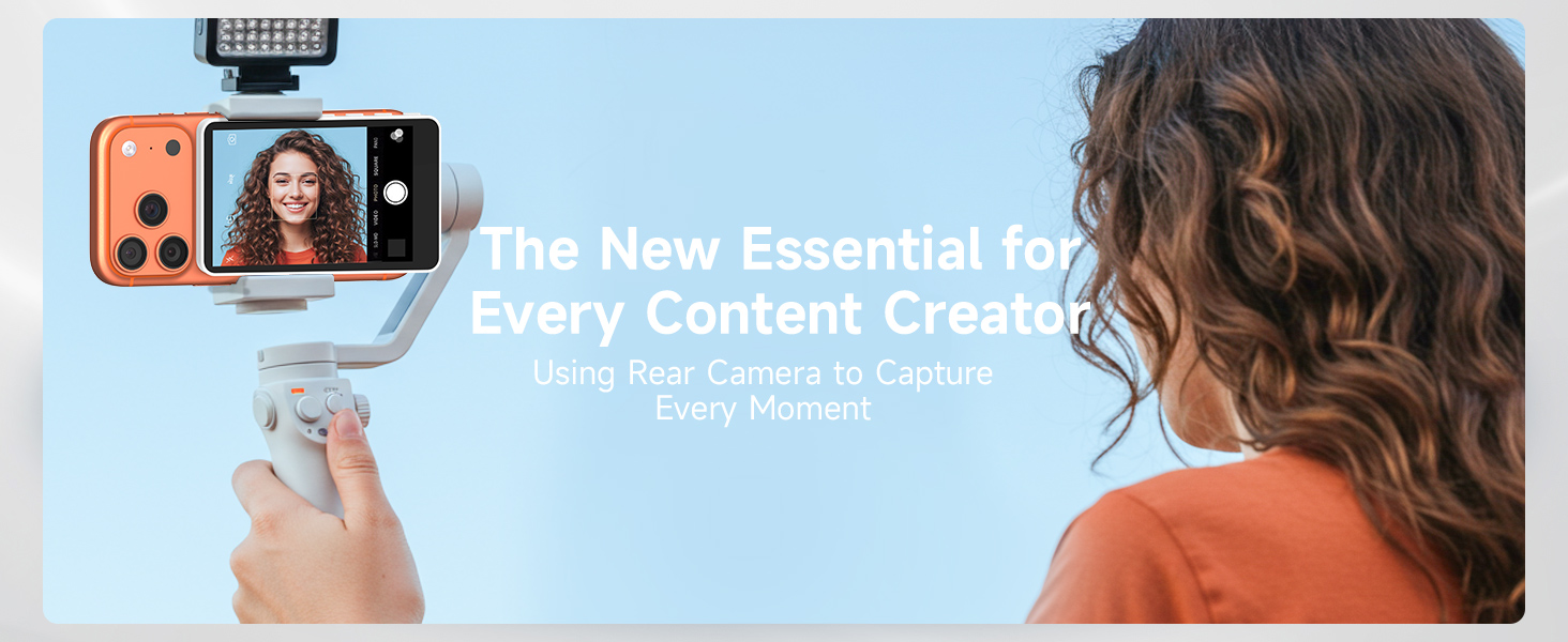 SYNCO M4 phone vlog mirror screen