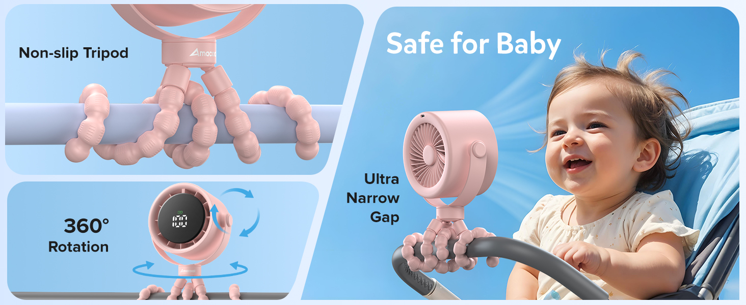 clip fan for stroller