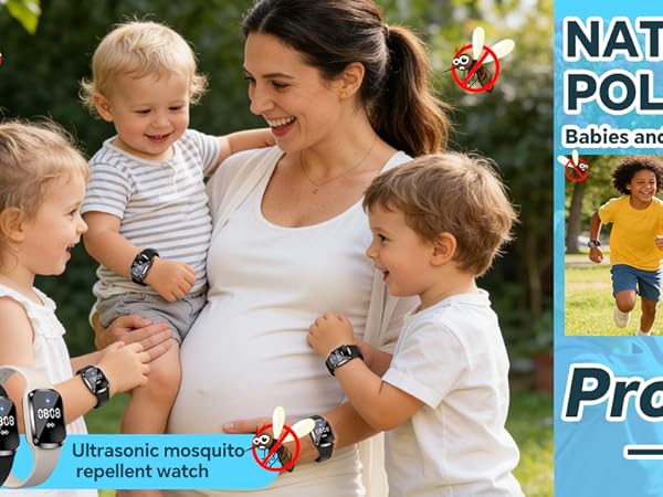 Ultrasonic Mosquito Repellent Bracelets