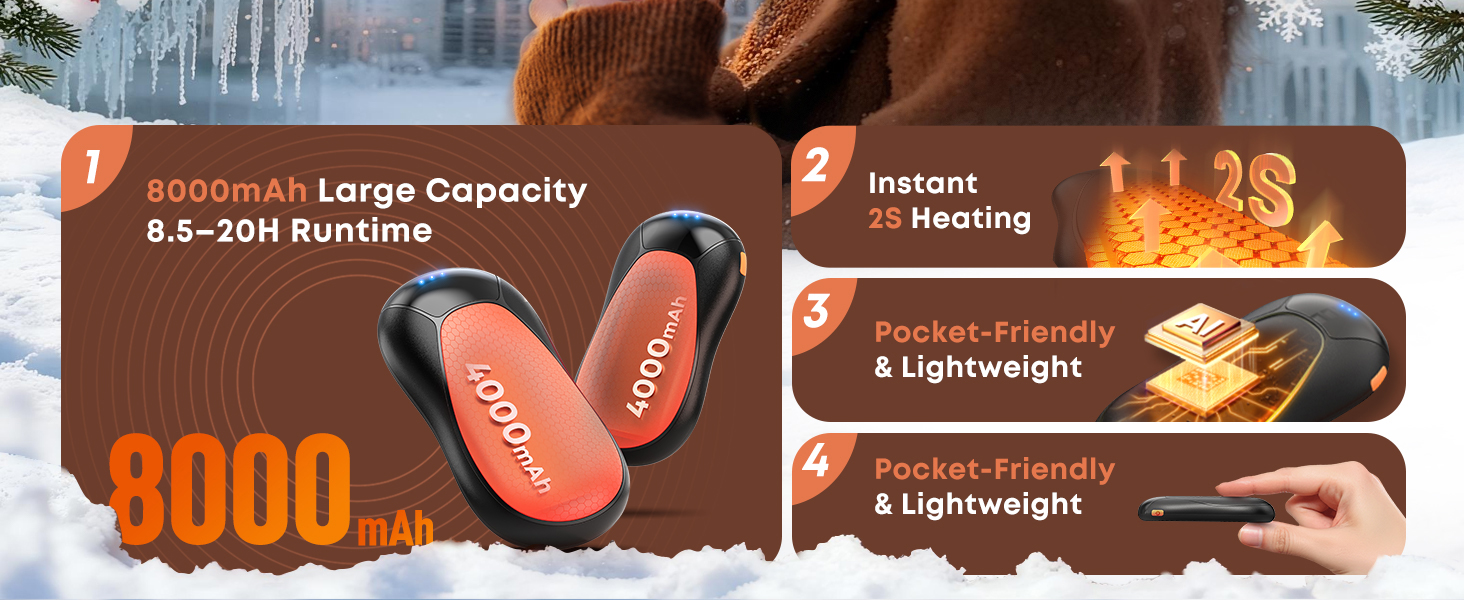 electric hand warmers