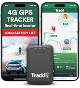 Tracki Pro GPS Tracker for Vehicles, USA made tech. Up to 7 Months Batt. Waterproof Magnetic 4G L...