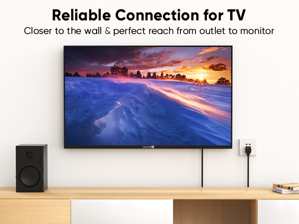 90 Degree Power Cord