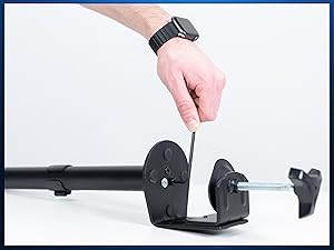 Attach Clamp to Lower Pole