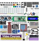 SunFounder Raspberry Pi Pico W Ultimate Starter Kit with Online Tutorials, RoHS Compliant, 450+ I...