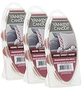 Yankee Candle Home Sweet Home Wax Melts, 3 Packs of 6 (18 Total)