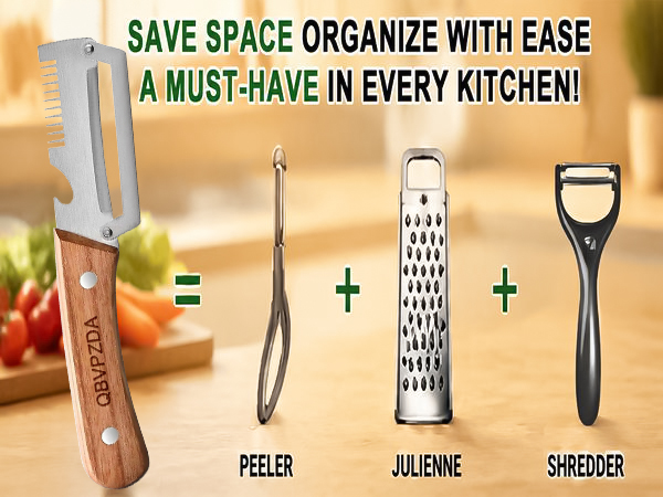 Multi Functional Vegetable Peeler Julienne