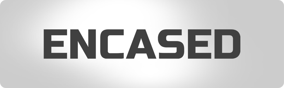 encased