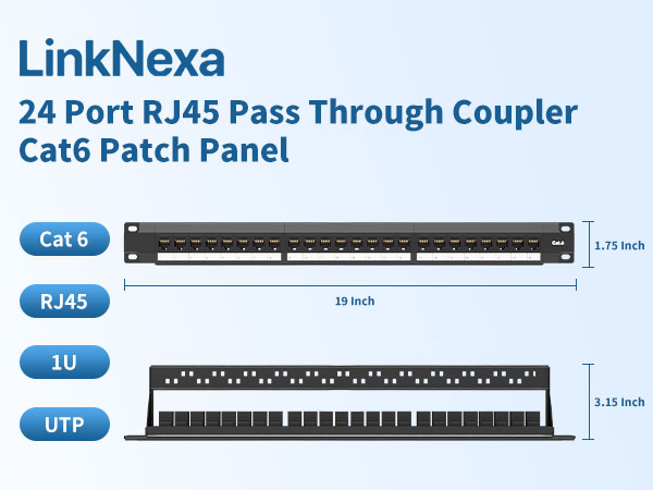 24 port patch panel