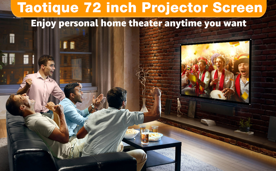 72inch movie screen
