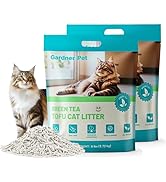 Gardner Pet Natural Tofu Cat Litter with Green Tea Extract - [2026] Fast Absorbing &amp; Strong Clump...