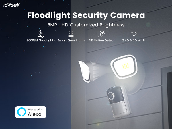 flood light camera outdoor