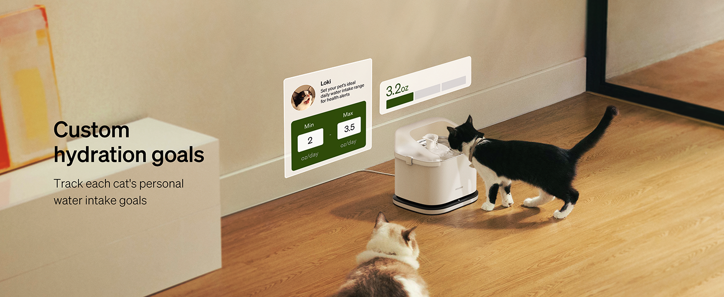 Multi Cats Water Fountain