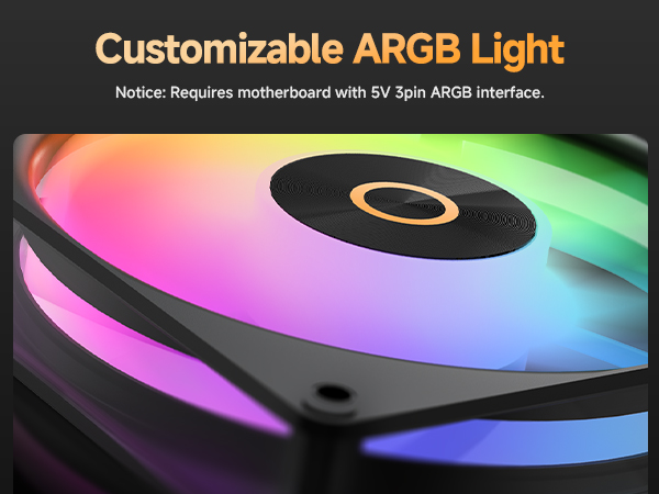 Gamma F12 Elite BK ARGB REVERSE BLADE 3 IN 1